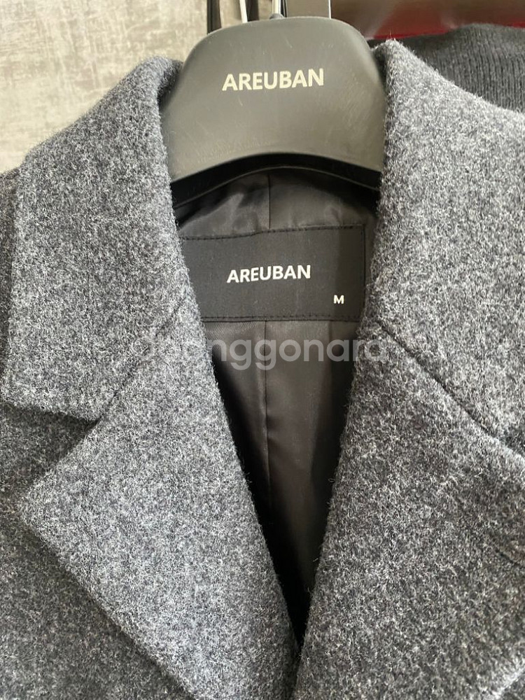 아르반 오버핏 캐시미어 블래이져--2