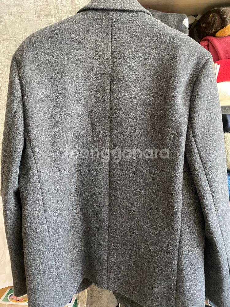 아르반 오버핏 캐시미어 블래이져--3