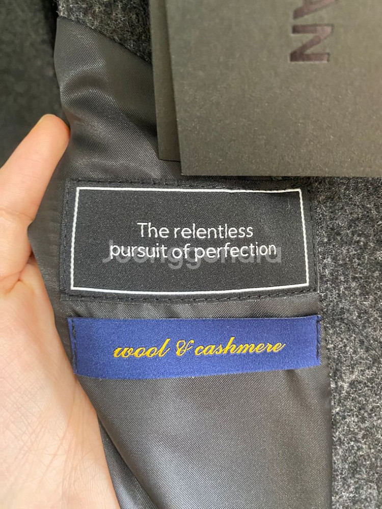 아르반 오버핏 캐시미어 블래이져--4