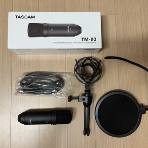 TASCAM TM-80 콘덴서 마이크