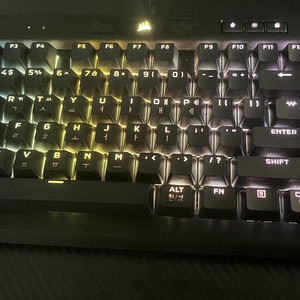 커세어 K70 RGB TKL 챔피언 저소음 적축 키보드