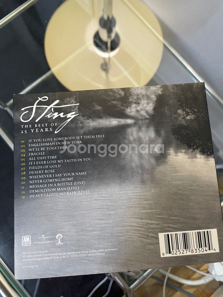 스팅 the best of 25 years cd--2