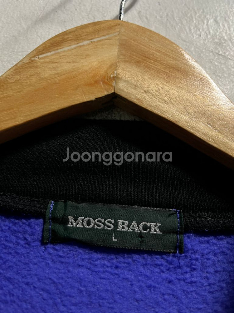 100-105 MOSS BACK 기모 루즈핏 긴팔티--3