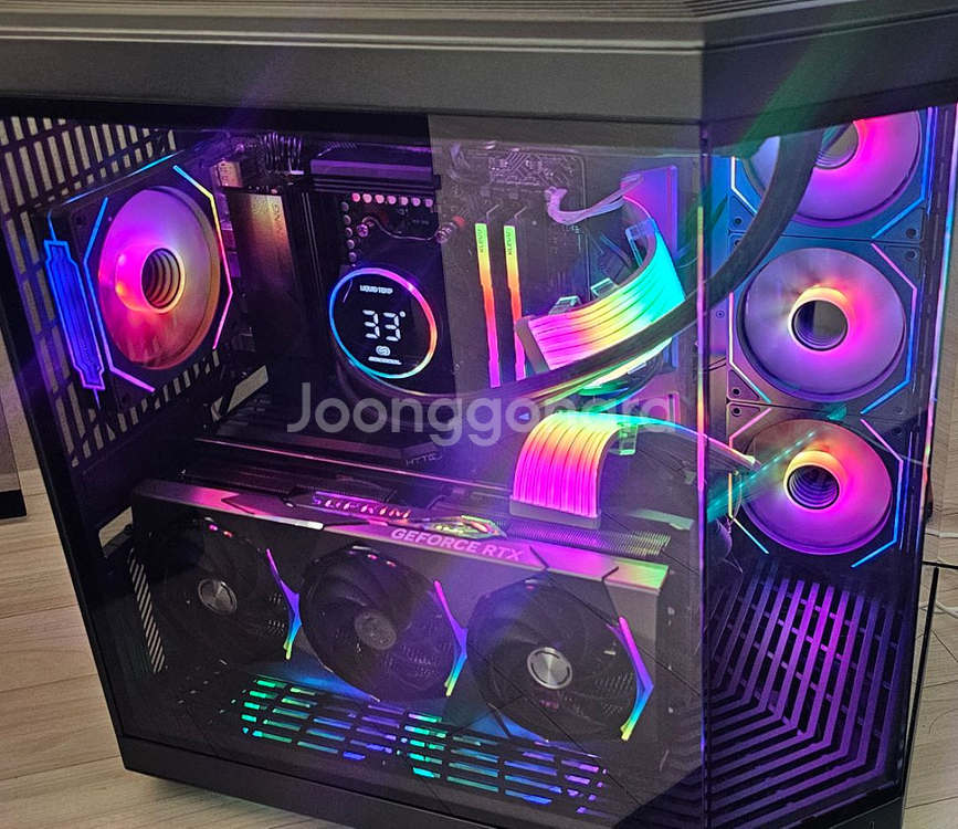 라이젠9 7950X3D RTX4090 슈프림 어항본체--1