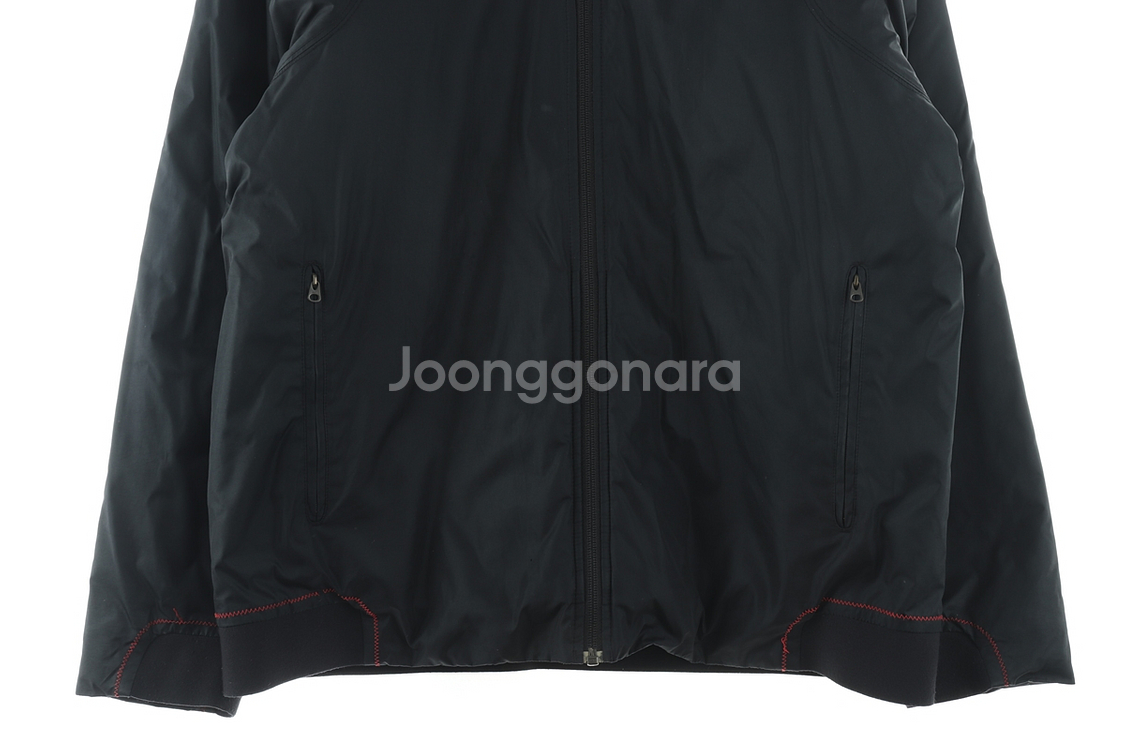 (XL) 나이키 패딩 점퍼자켓 블랙 경량 올드스쿨--3