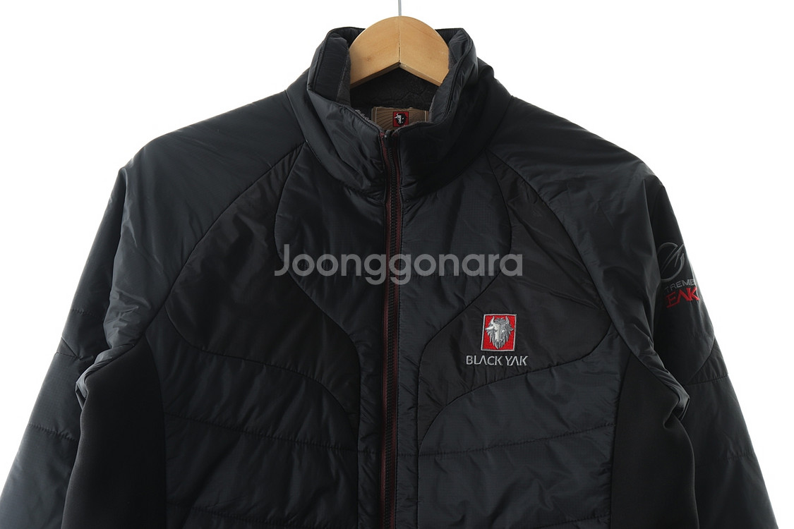 (L) 블랙야크 패딩 점퍼자켓 차콜 경량 올드스쿨--2