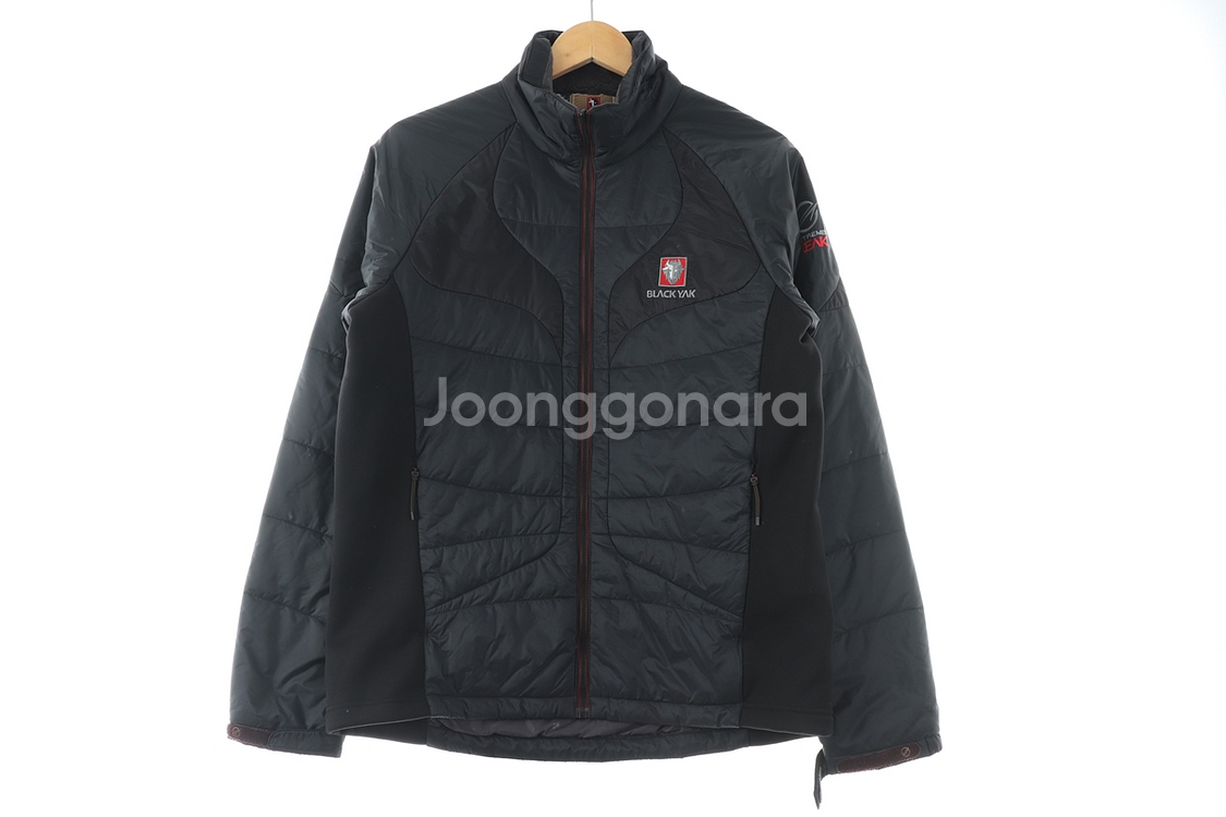 (L) 블랙야크 패딩 점퍼자켓 차콜 경량 올드스쿨--1