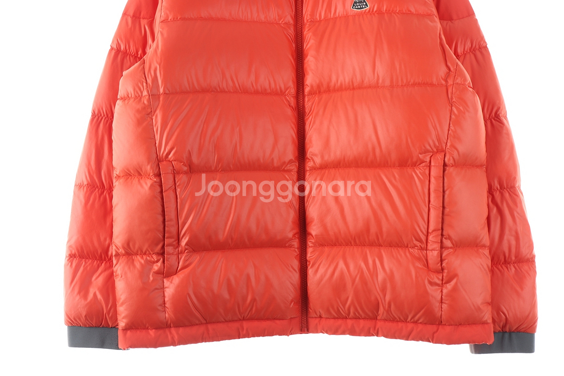 (L) 루이까스텔 패딩 점퍼자켓 오렌지 올드스쿨--3