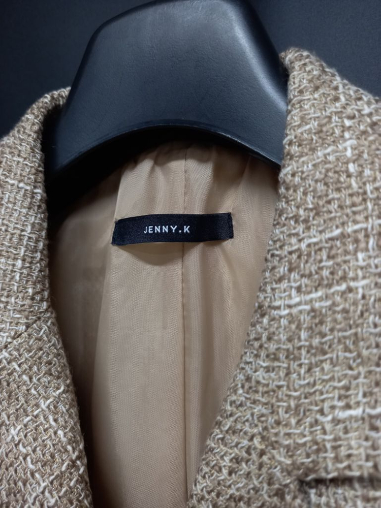 JENNY K 춘추 트위드 머메이드 맥시 롱원피스 66 이미지