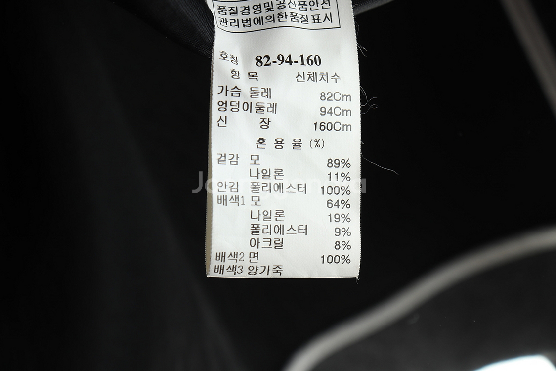 W(S) 시스템 코트자켓 네이비 가죽 올드스쿨--4