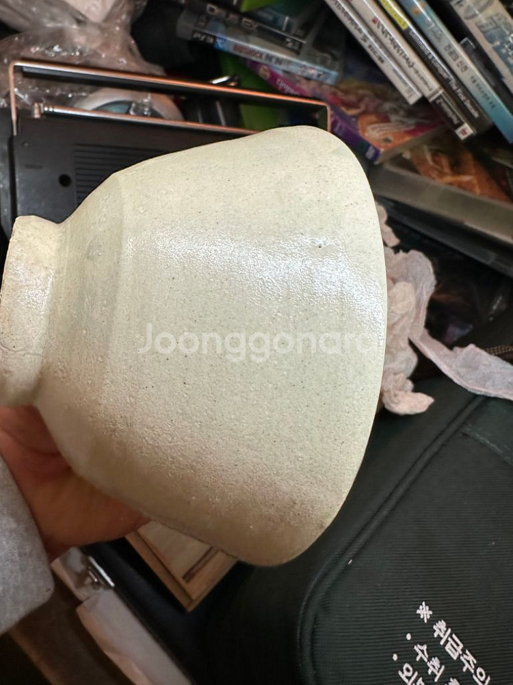 토정 홍재표 다완,도자기,오동나무케이스,낙관,싸인--7