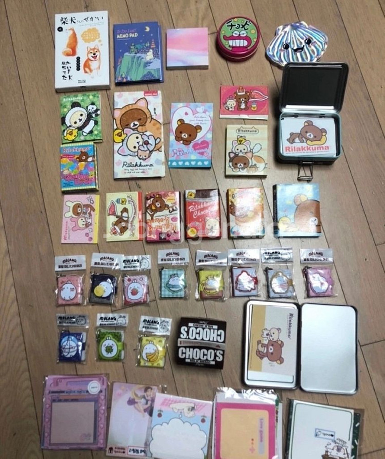메모지, 떡메모지, 캐릭터메모지,떡메, 라라쿠마떡메--3