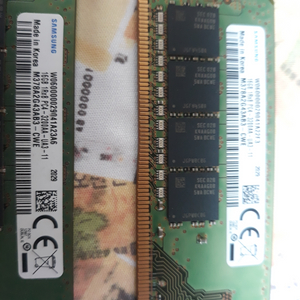 삼성 ddr4 16g 메모리 2개