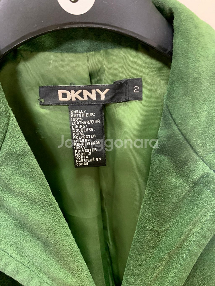 DKNY 스웨이드 자켓--1