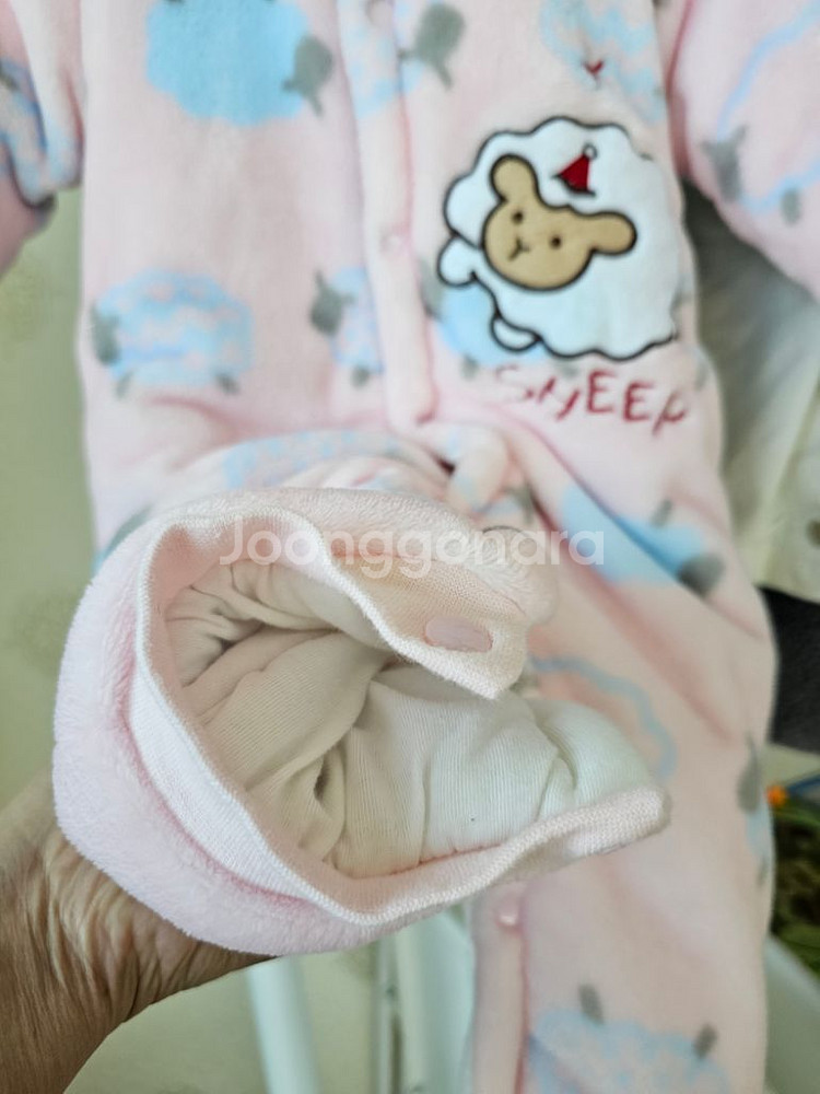 아기 방한 우주복 12m--1