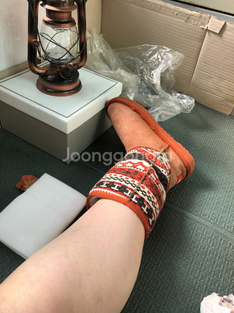 니트 어그 부츠_ 어그부츠_245_250_털 부츠_--4