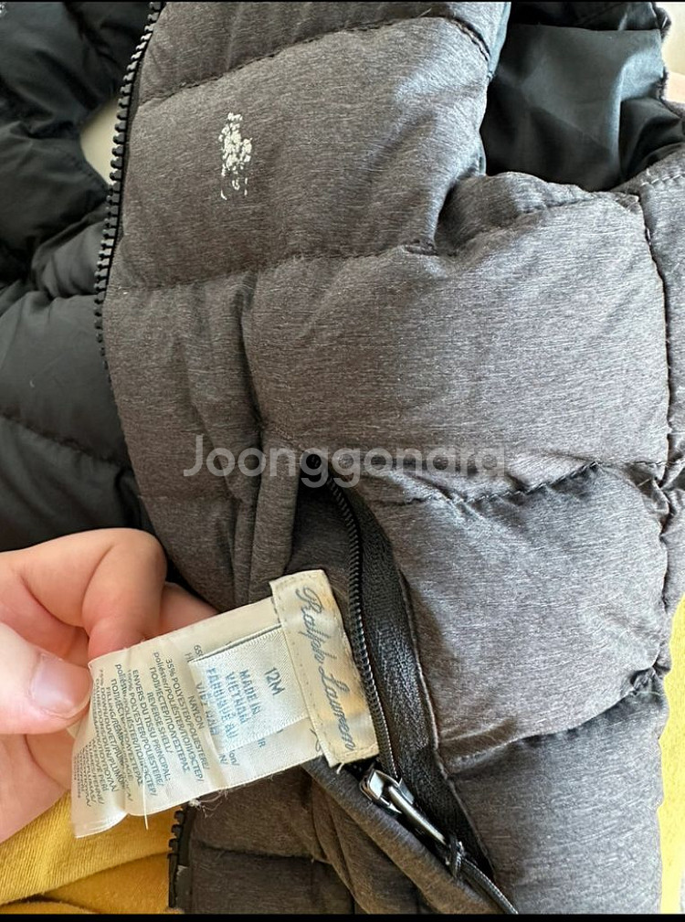 랄프로렌 폴로 아기 패딩조끼, 티셔츠 판매 일괄--1