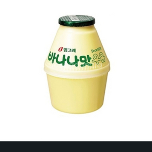 바나나맛 우유 240ml gs25 편의점