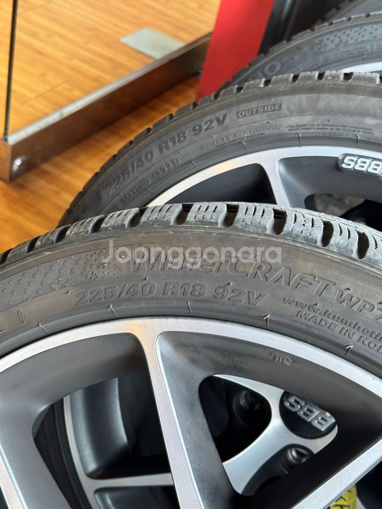 BBS SR 18인치 + 윈터크래프트 윈터휠타--3