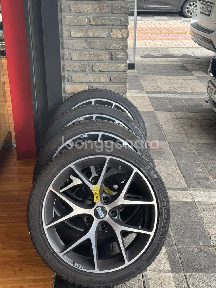 BBS SR 18인치 + 윈터크래프트 윈터휠타--1