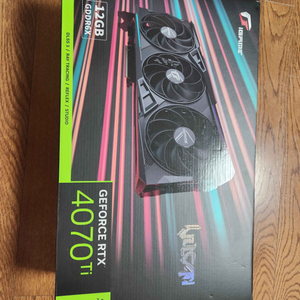 RTX 4070Ti 12GB 불칸 팝니다