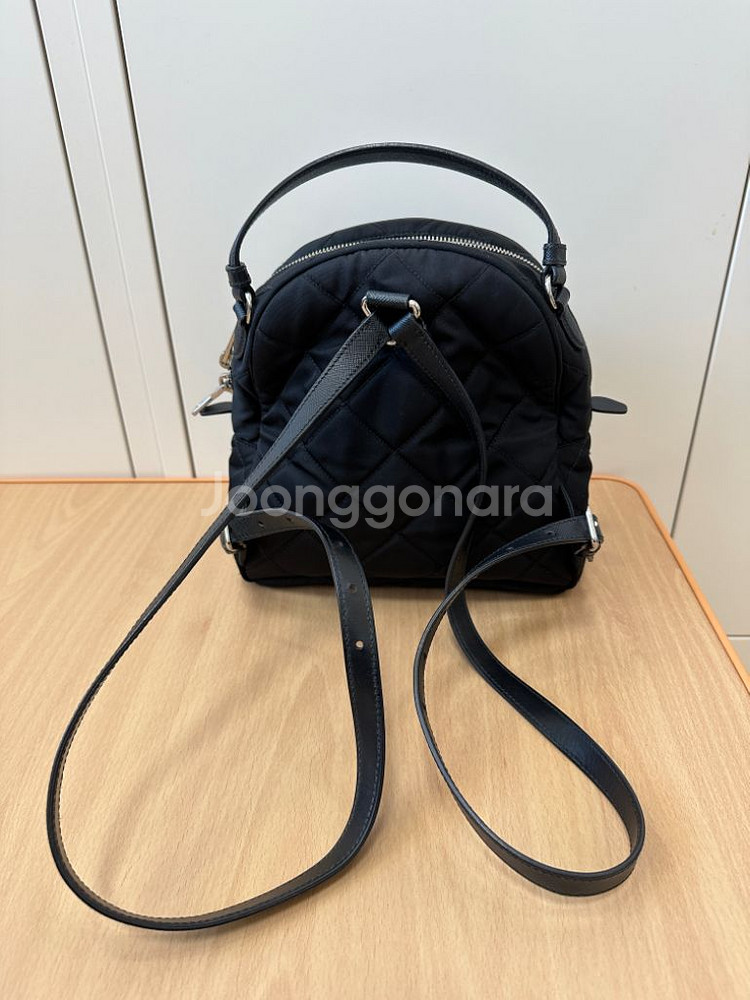 (정품) 프라다 지퍼 백팩--1