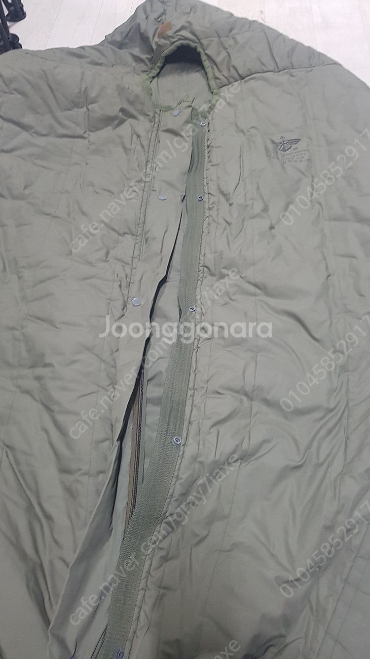 옛날 오리지날 군대침낭 침랑 캠핑용품 군용 침낭 동계용--1