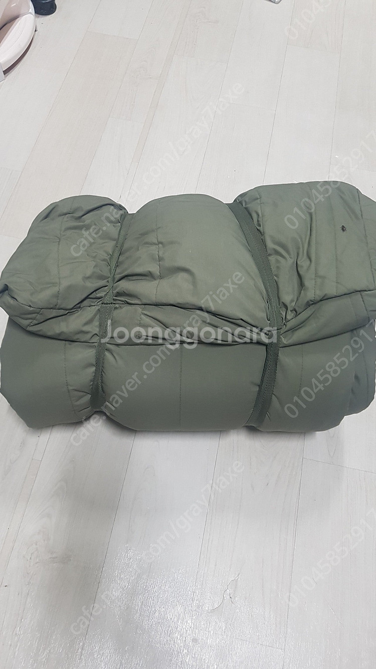 옛날 오리지날 군대침낭 침랑 캠핑용품 군용 침낭 동계용--4