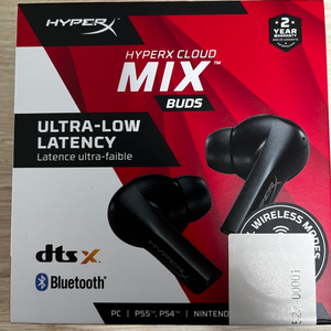 HyperX cloudmixbuds 저지연 게이밍이어폰