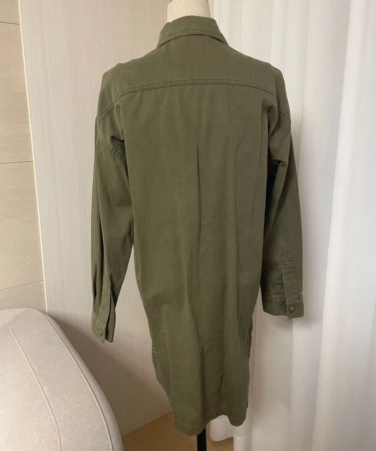 미쏘 MIXXO 여성 야상 자켓 롱자켓 S 55 이미지
