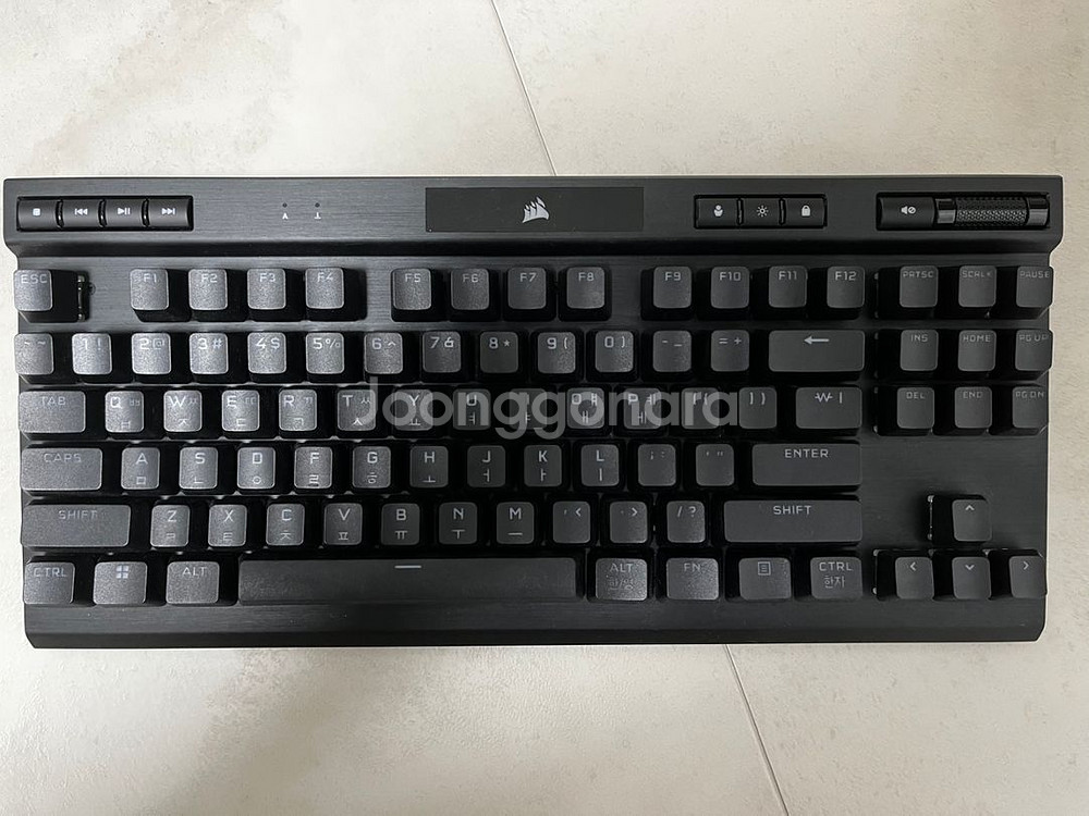 커세어 K70 RGB TKL 게이밍키보드 은축(풀박스)--2