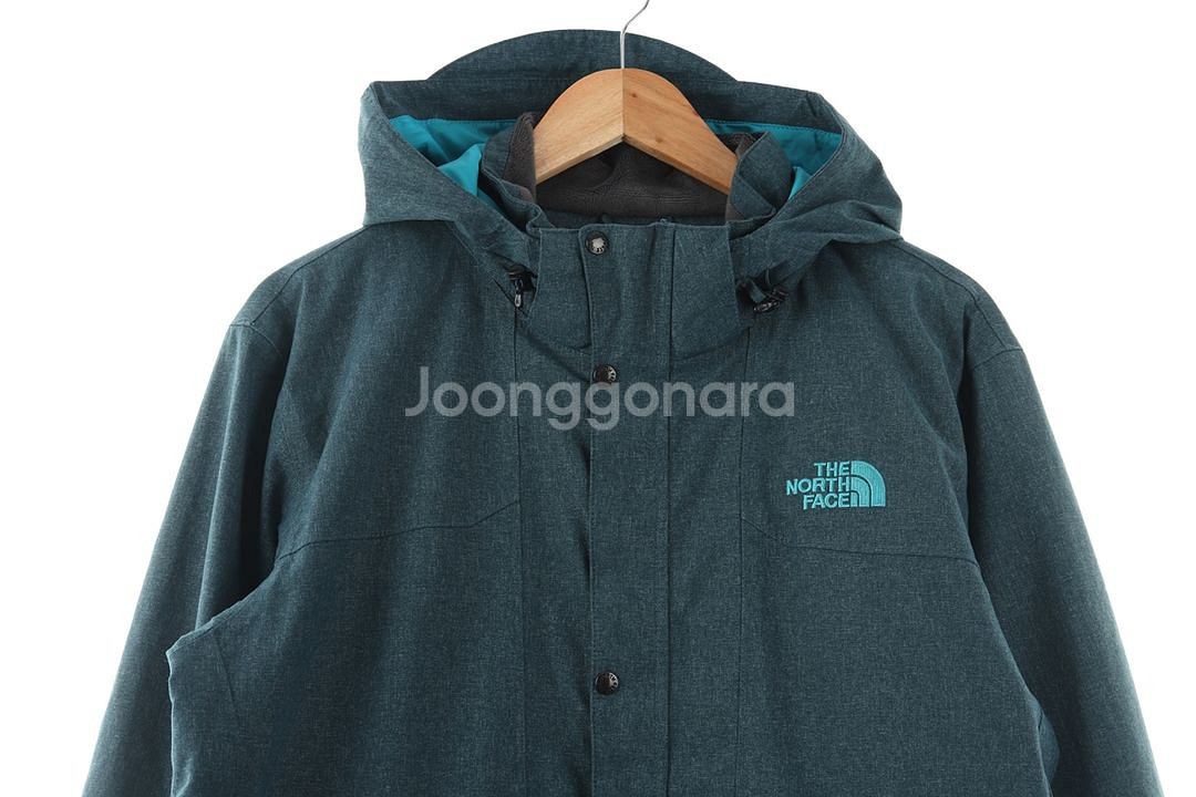 (XL) 노스페이스 집업 바람막이 점퍼자켓 블루 폴리--2
