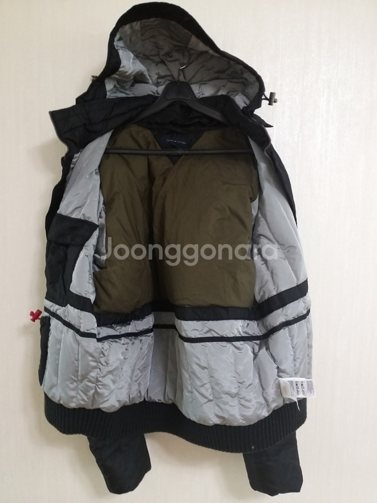 타미힐피거 오리털 블루종 패딩(박시100-105--3