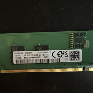 삼성 ddr5 8gb 4800mhz 한장 택포