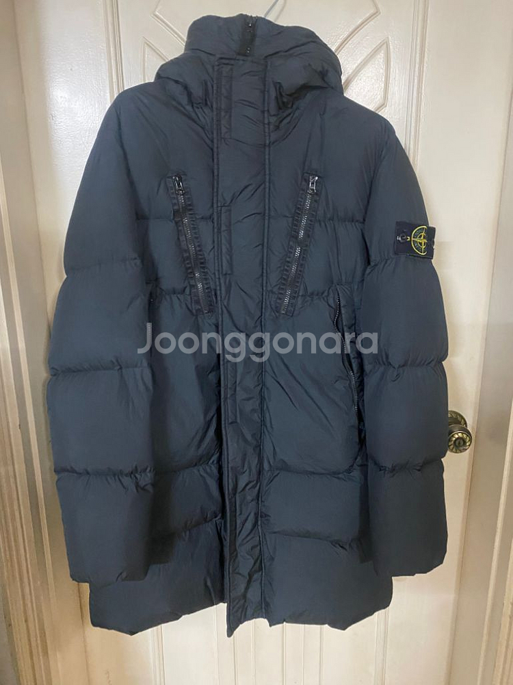 (백화점)21FW 스톤아일랜드 크링클랩스 롱패딩 블랙M--2