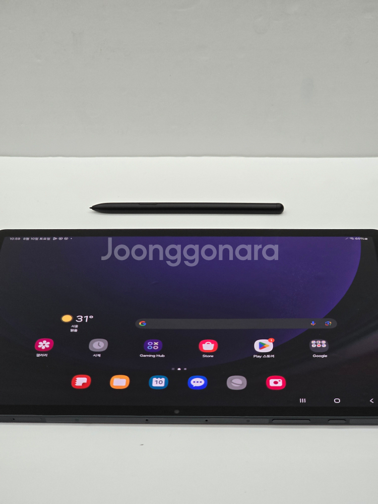 갤럭시탭 S9 PLUS 256G SM-810N SS급--4