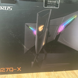 기가바이트 AORUS FI27Q-X qhd 240hz