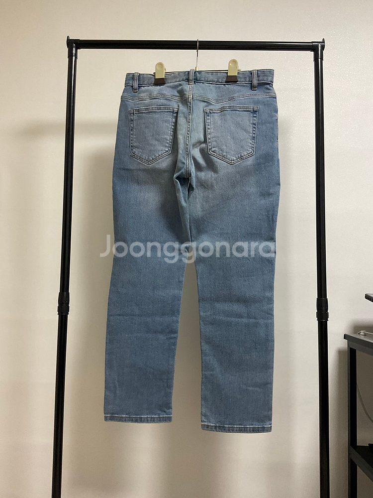 탑텐 스트레이트핏 생지 데님 진 / 청바지--1