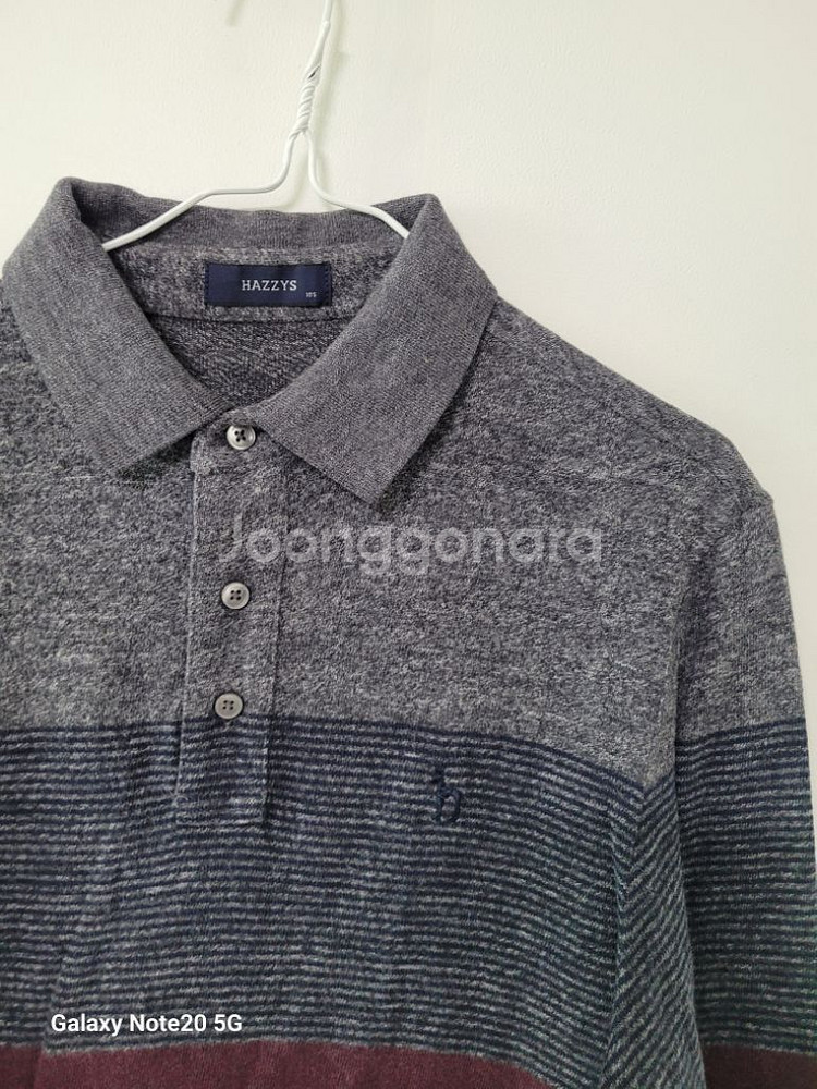 남성 헤지스 간절기.겨울 긴팔티셔츠 (스판100)--2