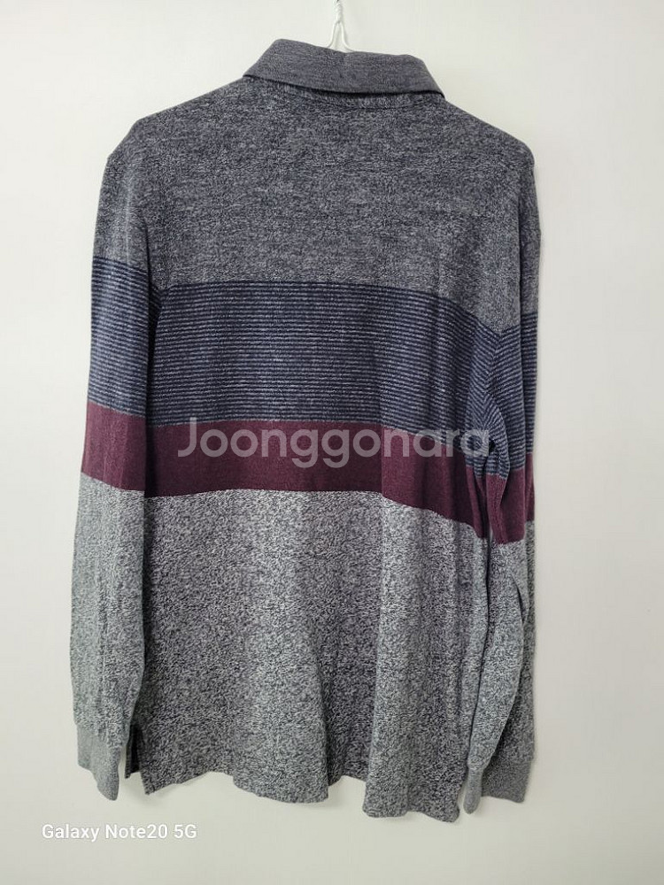 남성 헤지스 간절기.겨울 긴팔티셔츠 (스판100)--5