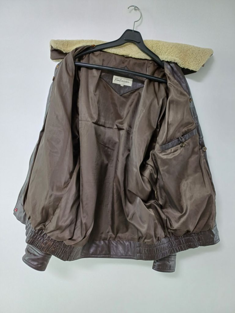 남성 프리랜서 블루종 라이더자켓 (딥브라운105)--5