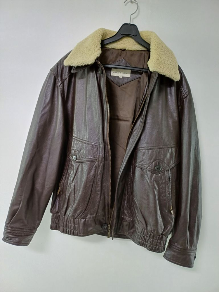 남성 프리랜서 블루종 라이더자켓 (딥브라운105)--1