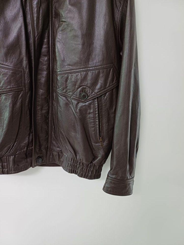 남성 프리랜서 블루종 라이더자켓 (딥브라운105)--3