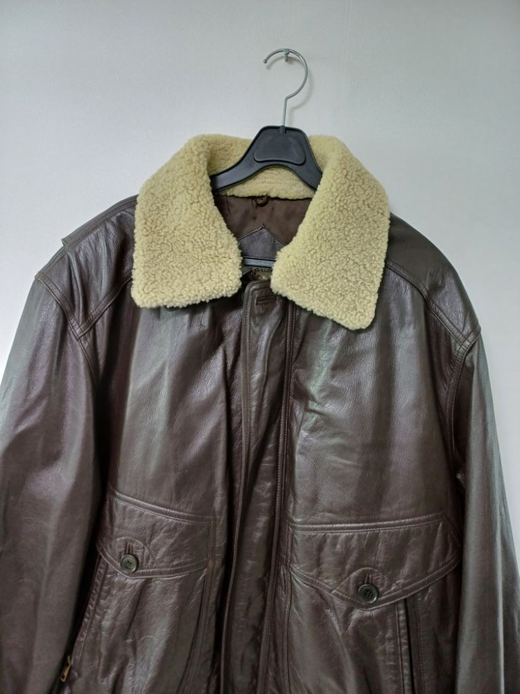 남성 프리랜서 블루종 라이더자켓 (딥브라운105)--2