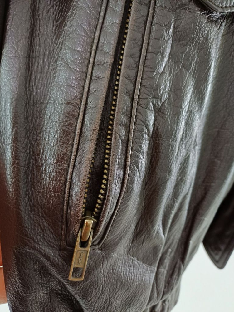 남성 프리랜서 블루종 라이더자켓 (딥브라운105)--8