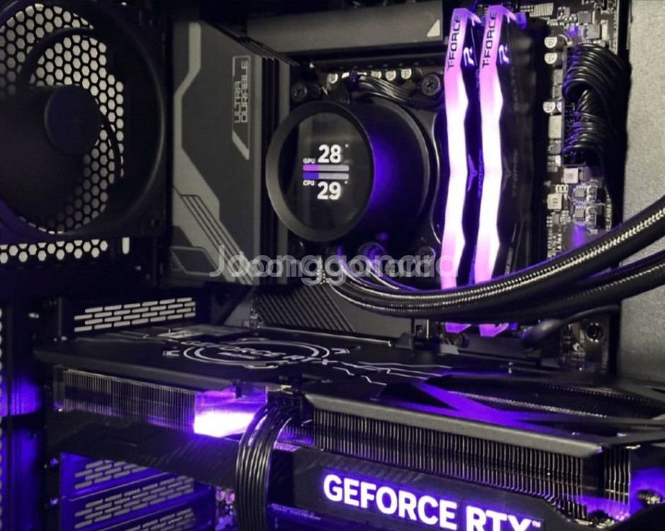 NZXT 수냉쿨러 크라켄 360 미개봉 새상품--1