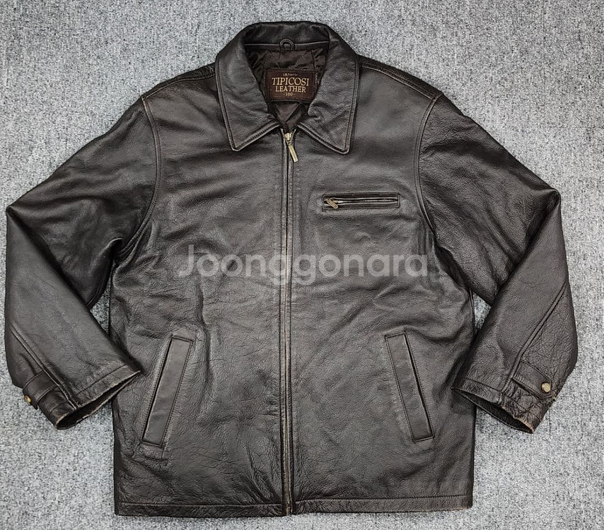 티피코시 LEATHER 늑대 레더자켓 100--2