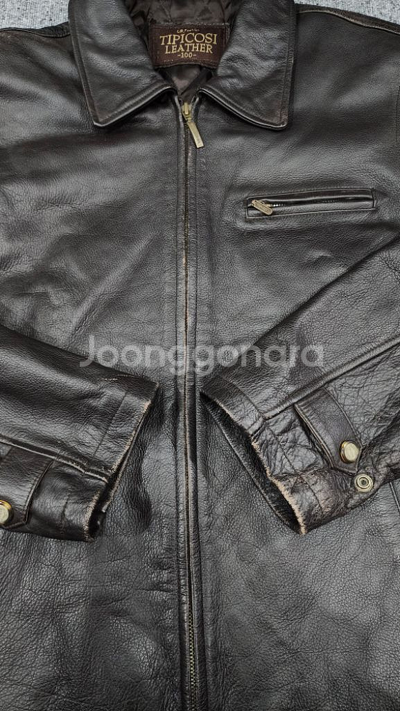 티피코시 LEATHER 늑대 레더자켓 100--7