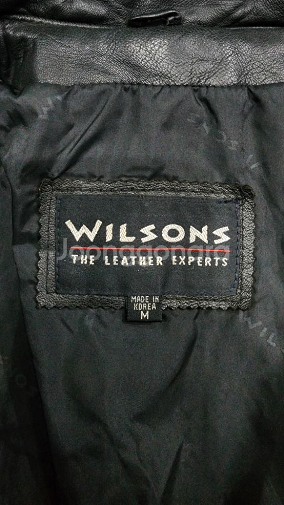 WILSONS 빈티지 스컬 라이더 레더 가죽 자켓 M--8