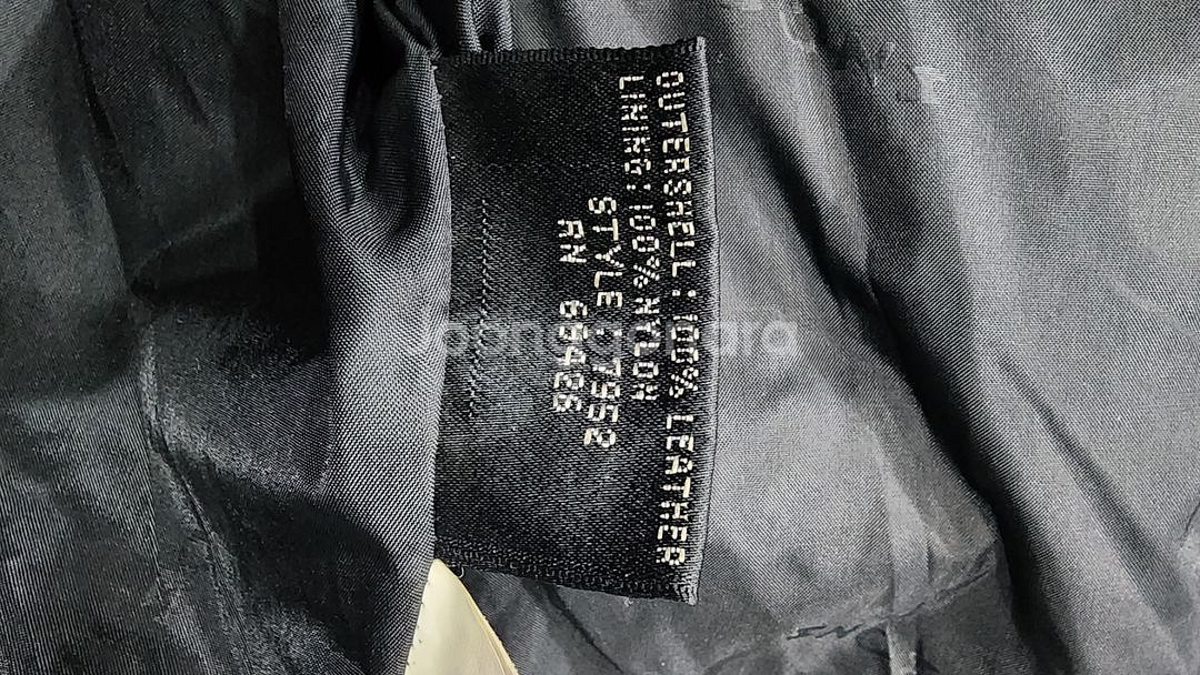 WILSONS 빈티지 스컬 라이더 레더 가죽 자켓 M--9